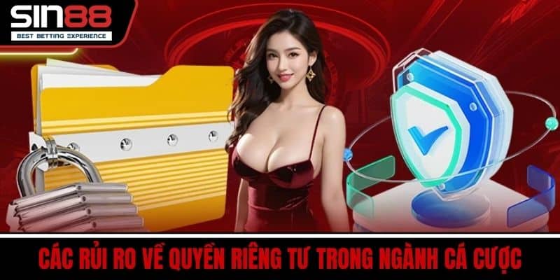 Quyền Riêng Tư SIN88 - Bảo Mật Tuyệt Đối Cho Người Dùng 4 Các Rủi Ro Về Quyền Riêng Tư Trong Ngành Cá Cược